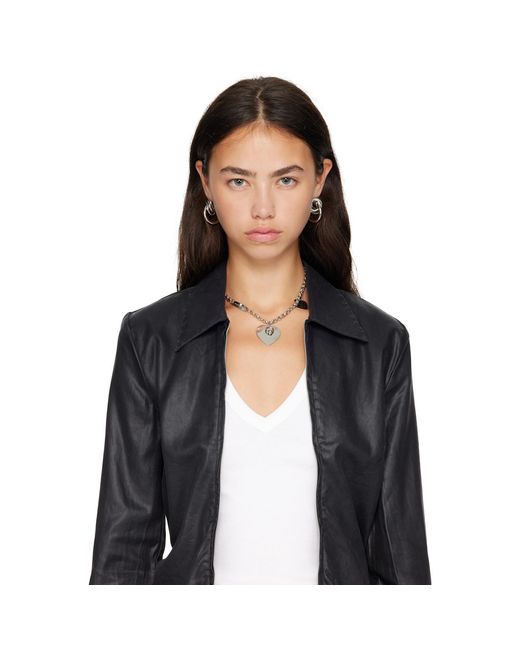 Justine Clenquet Metallic Nelly Necklace