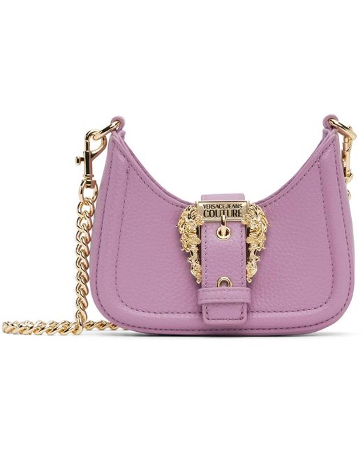 Versace Purple Couture I Bag
