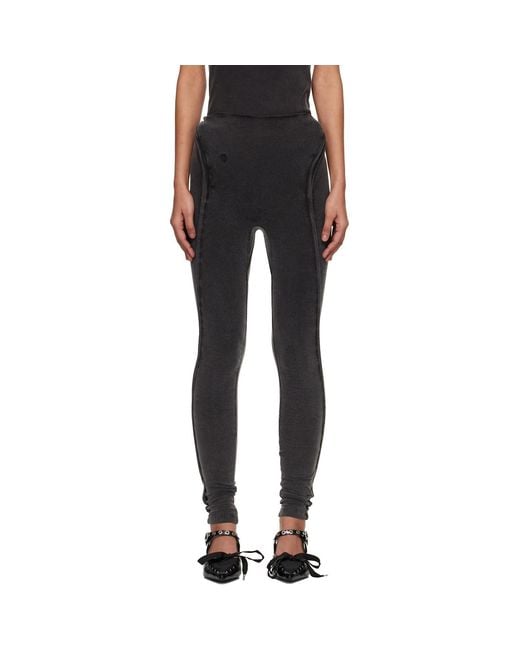 OTTOLINGER Black Sculpted Hip Exo Leggings