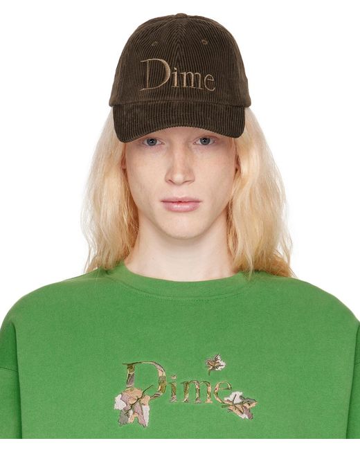 Casquette brune à logo Dime pour homme en coloris Green