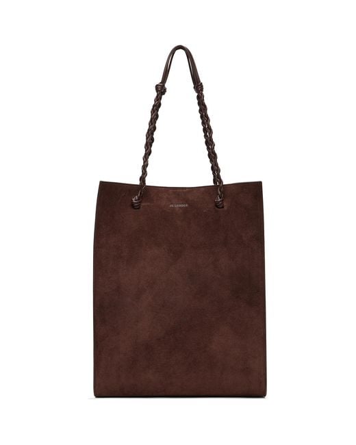 Jil Sander Brown Tangle Tote