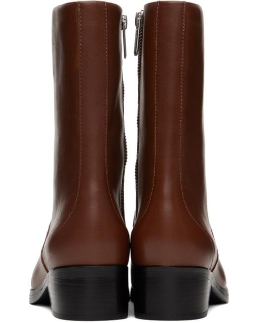 3.1 Phillip Lim Brown Lucien Boots