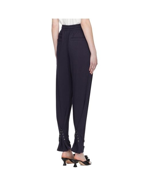OPEN YY Blue Convertible Sweatpants