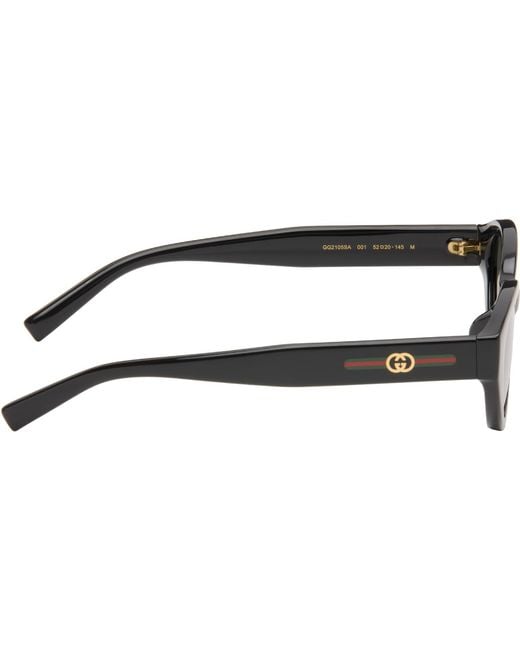 Gucci Black Lines Sunglasses