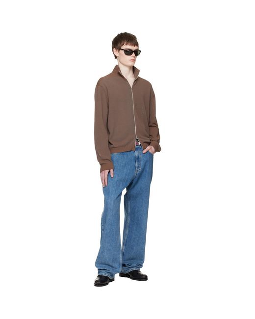 Our Legacy Blue Float Funnel Track Jacket for men