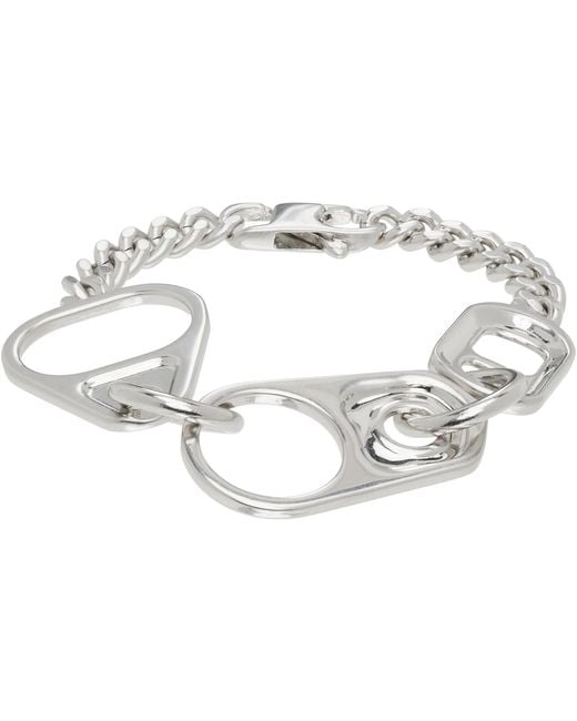 MM6 by Maison Margiela Metallic Pop Tag Bracelet