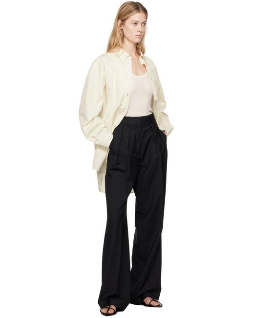 Rohe Black Tailored Trousers