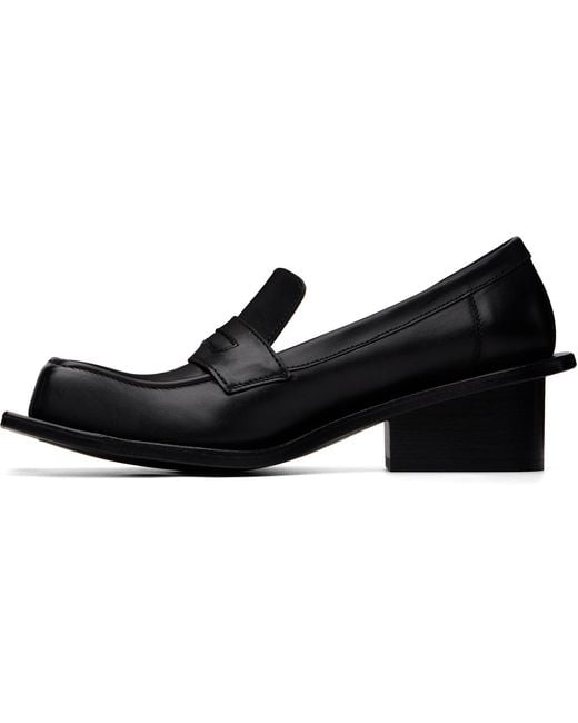 FIDAN NOVRUZOVA Black Barry Chunky Heel Loafers