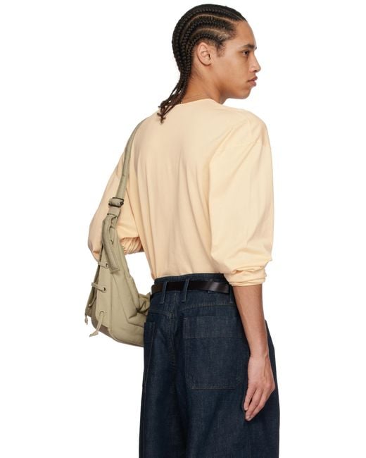Lemaire Ls Relaxed T-Shirt in Blue for Men | Lyst
