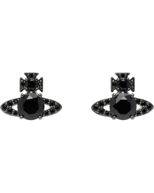 メンズ Vivienne Westwood ガンメタル Ismene ピアス Black