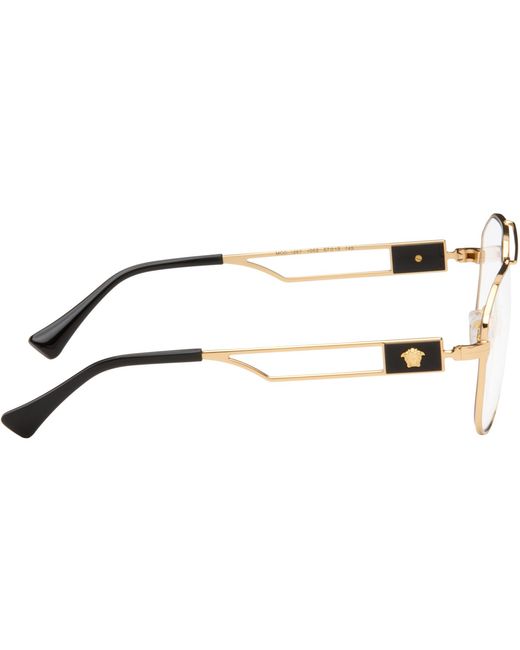 Versace Brown Medusa Glasses for men