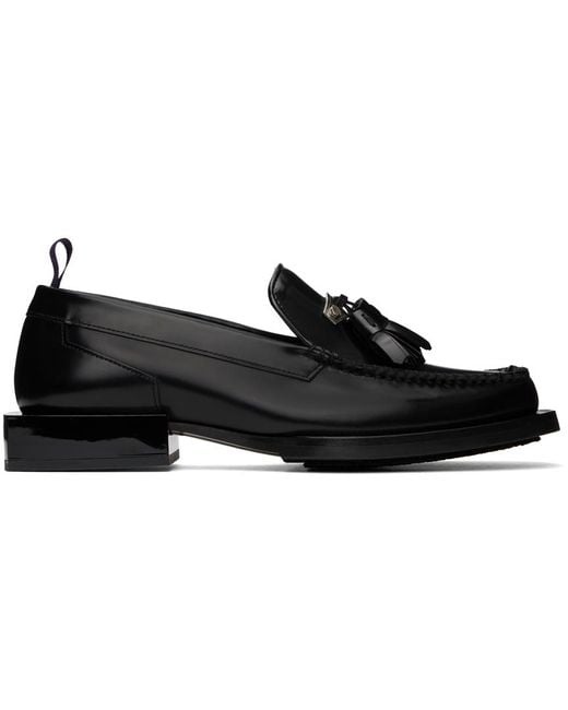 Eytys Black Rio Fringe Loafers for men