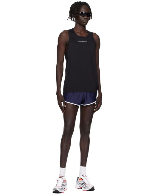 District Vision Blue 2In Mesh Race Shorts for men