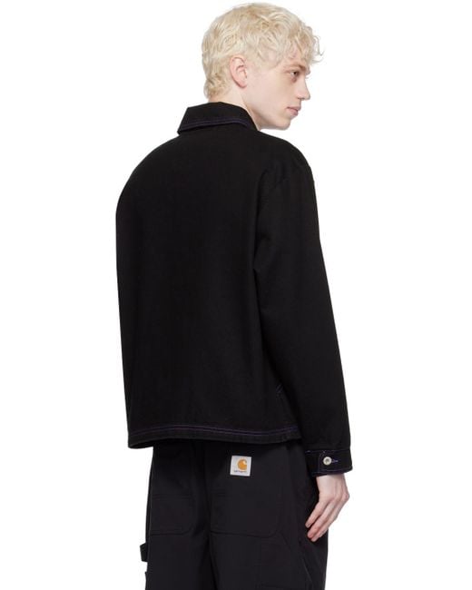 Rassvet (PACCBET) Black Workwear Denim Jacket for men
