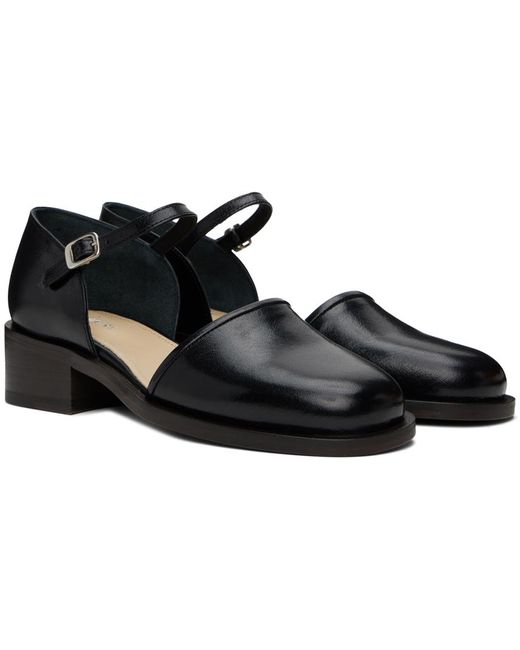 Chaussures charles ix à talon bottier noires Lemaire en coloris Black