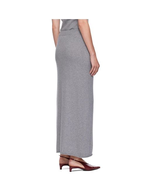 Lisa Yang Black Charlotta Midi Skirt