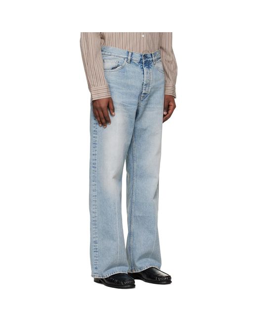 Hope Blue Loose-Fit Jeans for men
