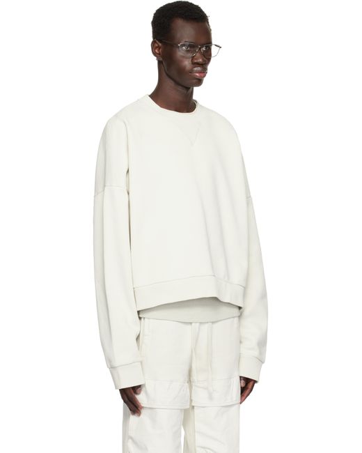 Entire studios Natural Off- Box Sweatshirt for men