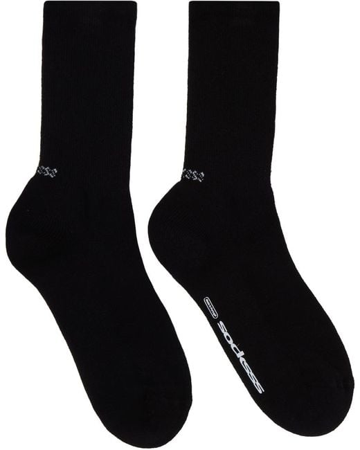 Socksss Black Two-pack Socks for men