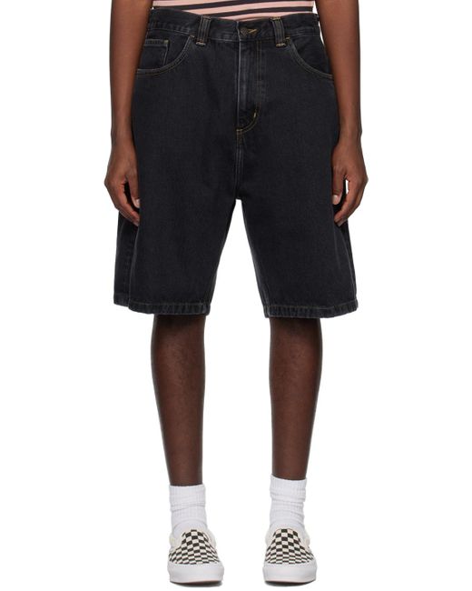 Carhartt WIP Black Brandon Shorts for men