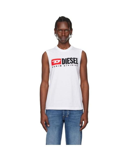 DIESEL Multicolor T-Isco-Div Tank Top for men