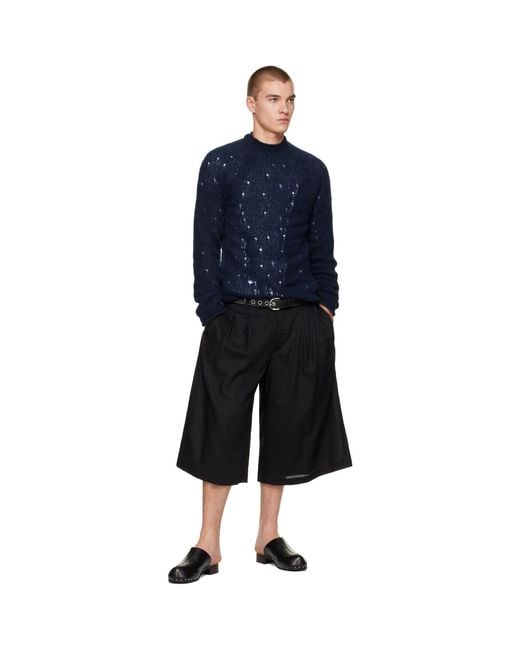 Our Legacy Blue Rider Sweater for men