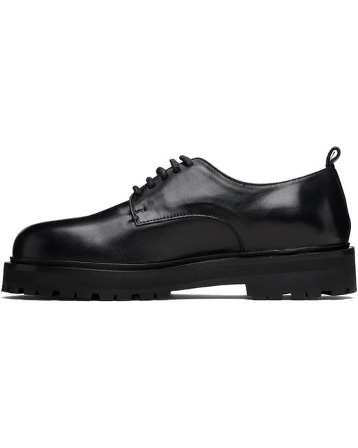 Studio Nicholson Black Jackson Derbys for men