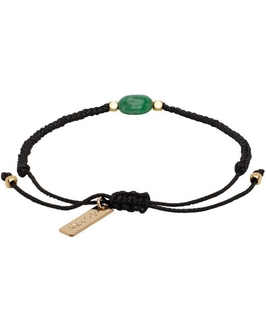 Bracelet chumani noir et vert Isabel Marant en coloris Black