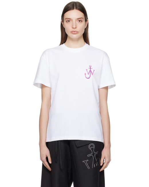 J.W. Anderson White 'naturally Sweet' T-shirt