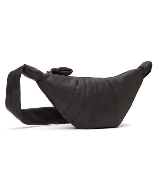 メンズ Lemaire ブラウン スモール Croissant バッグ Black