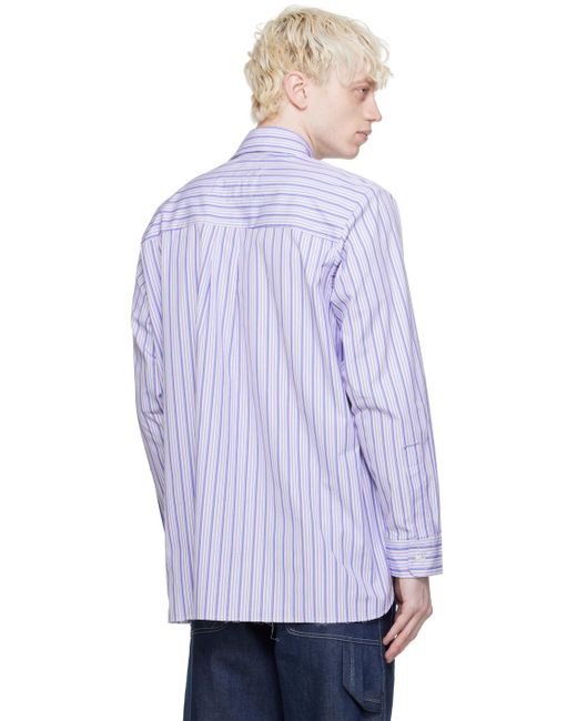 Camiel Fortgens Purple Basic Shirt for men
