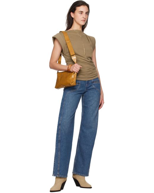 Sac Nessah Brun Clair Isabel Marant en coloris Black