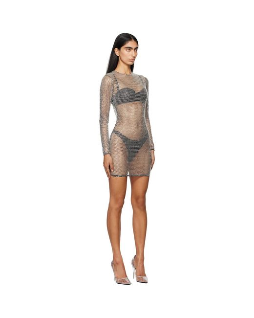 Ashley Williams Black Vegas Minidress