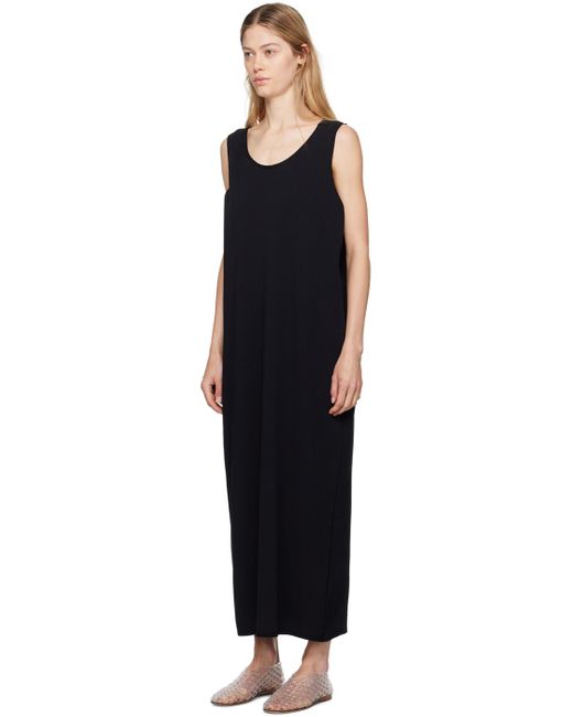 THE ROW AGLA DRESS Rayon Sleeveless long one piece dress black XS main image 0