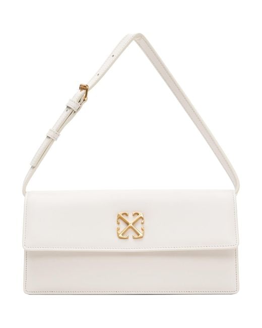 Off-White c/o Virgil Abloh White Jitney 1.0 Shoulder Bag