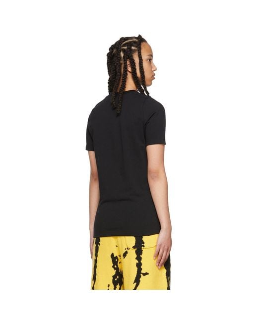 Doublet Black Stretching Onesize T-Shirt