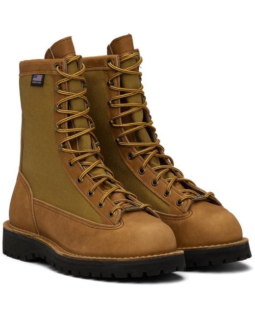 Danner Brown Danner Light Revival Leather Boots for men