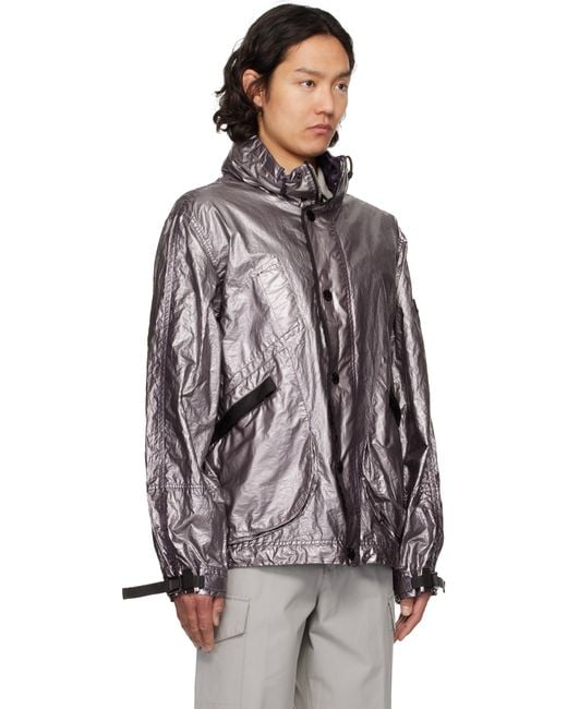 メンズ Stone Island パープル Metal Cover ジャケット Multicolor