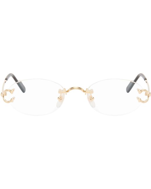 Cartier Black Signature C Optical Frame Glasses