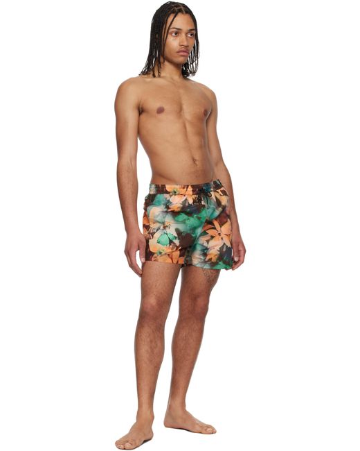 Maillot De Bain Vert Et À Motif Graphique Paul Smith pour homme en coloris Multicolor