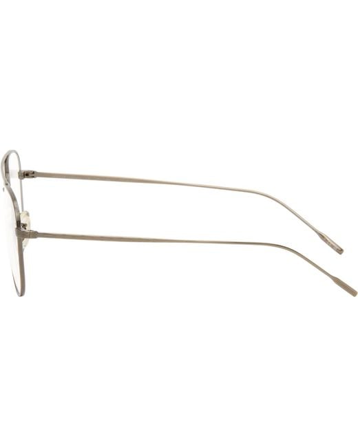 Oliver Peoples Black Bronze Stilson Glasses for men