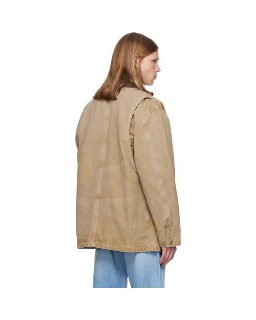 Polo Ralph Lauren Natural Tan Canvas Field Jacket for men