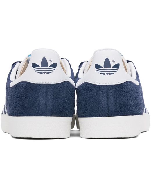 Baskets gazelle bleu marine Adidas Originals pour homme en coloris Blue