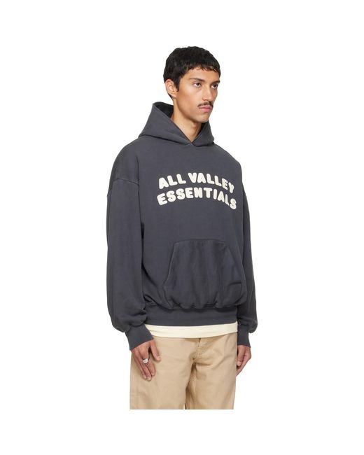 Fear Of God Blue 90S Hoodie for men