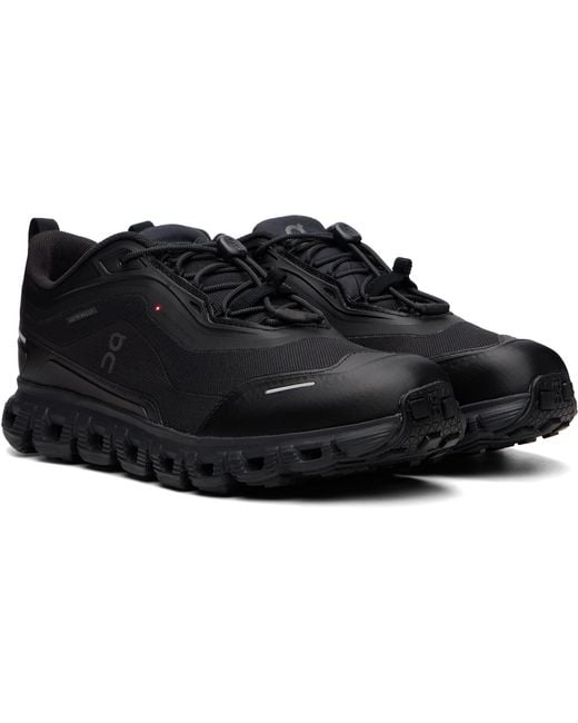On Shoes Black Cloud 6 Waterproof Sneakers for men