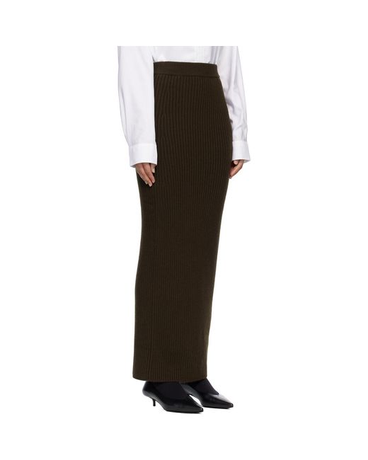 Max Mara Black Boris Maxi Skirt