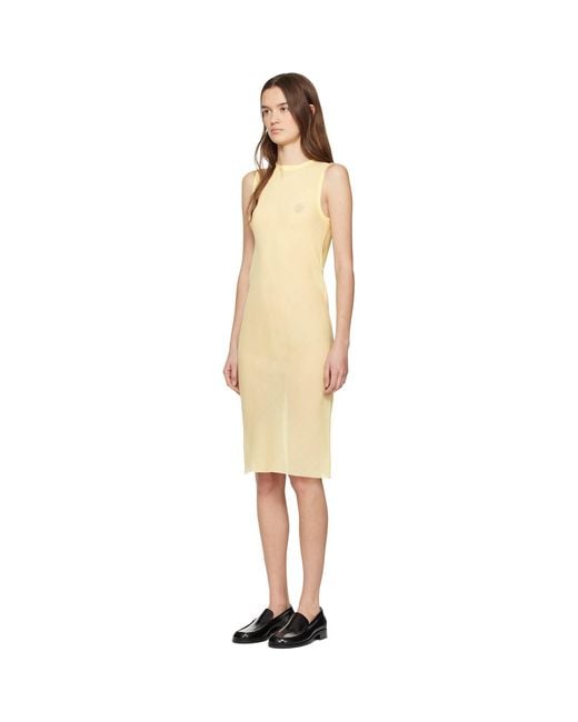 Rier Black Wool Gauze Minidress