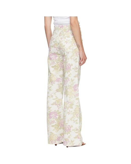 Citizens of Humanity Natural Off- & Kimberly 70's Flare Jeans