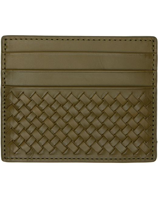 Dragon Diffusion Green Interlaced Card Holder