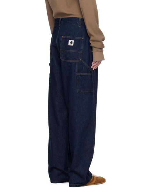 Carhartt Blue Brandon Double Knee Jeans